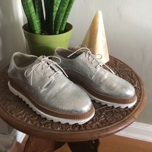 Silver Oxfords